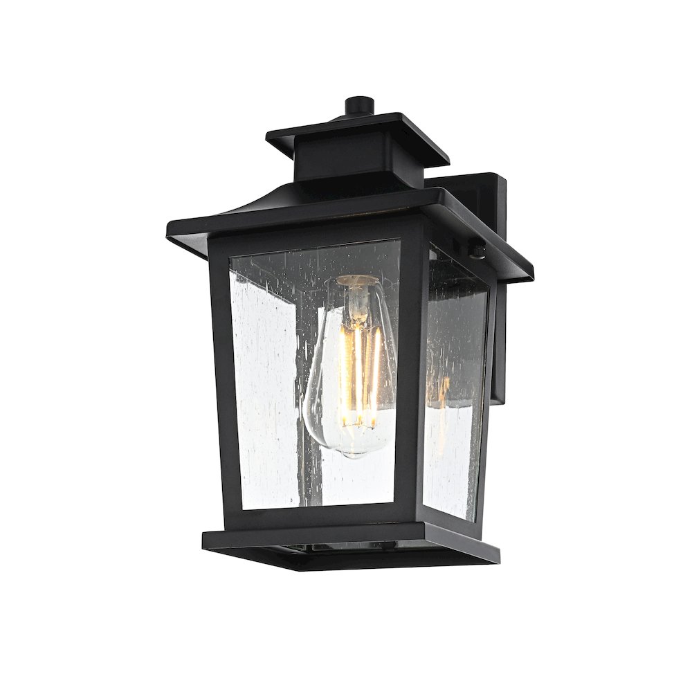 Redner 7 inch Outdoor Pendant in Black. Picture 3