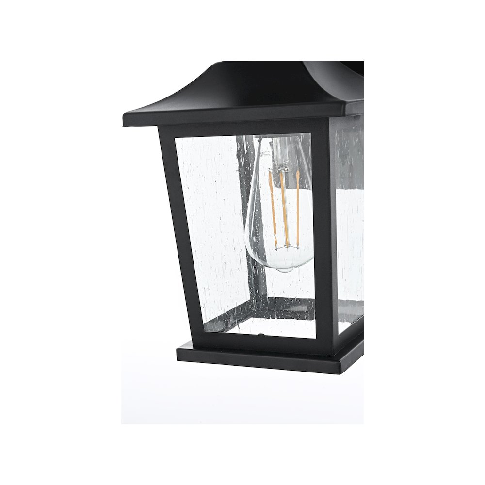 Redner 7 inch Outdoor Pendant in Black. Picture 4