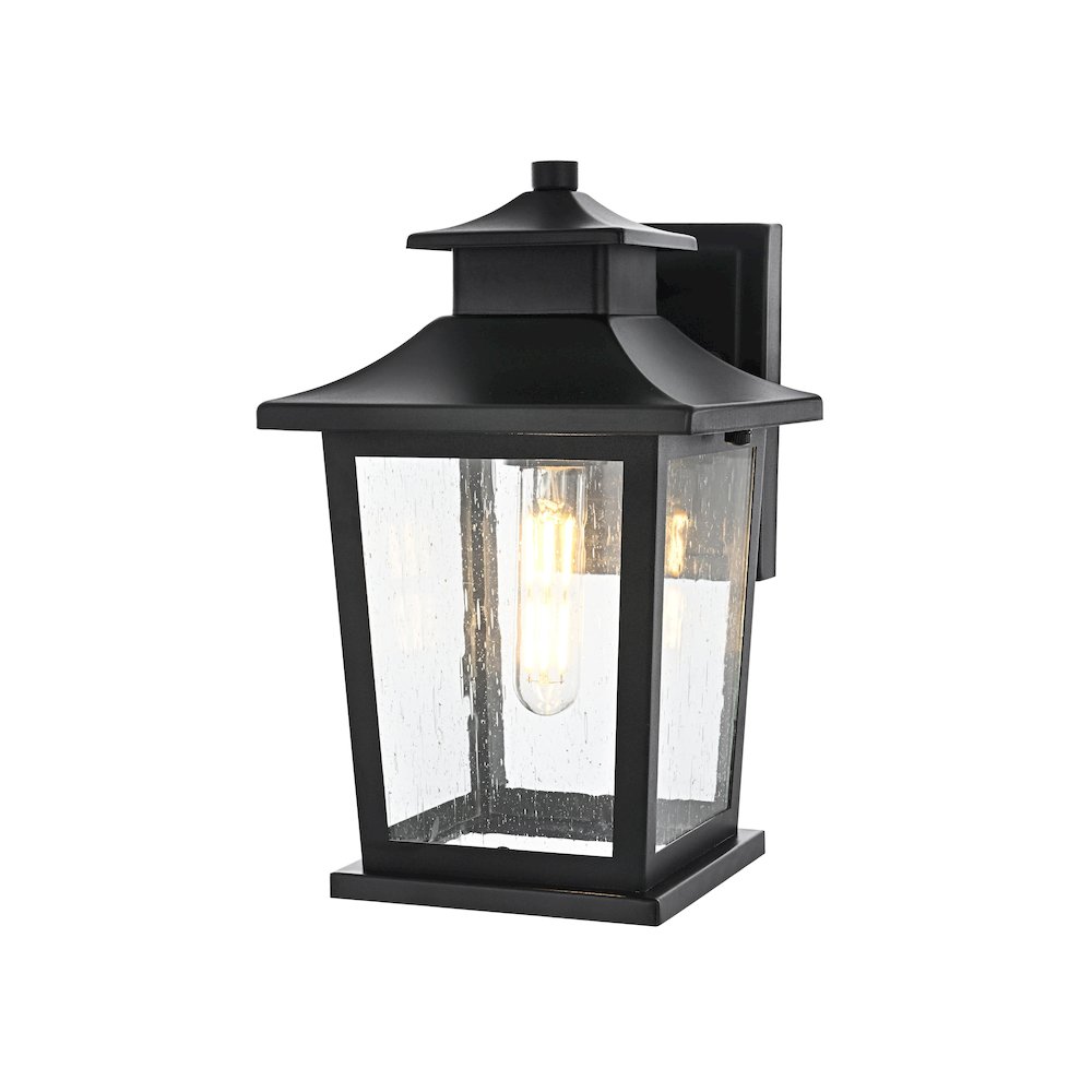 Redner 7 inch Outdoor Pendant in Black. Picture 7