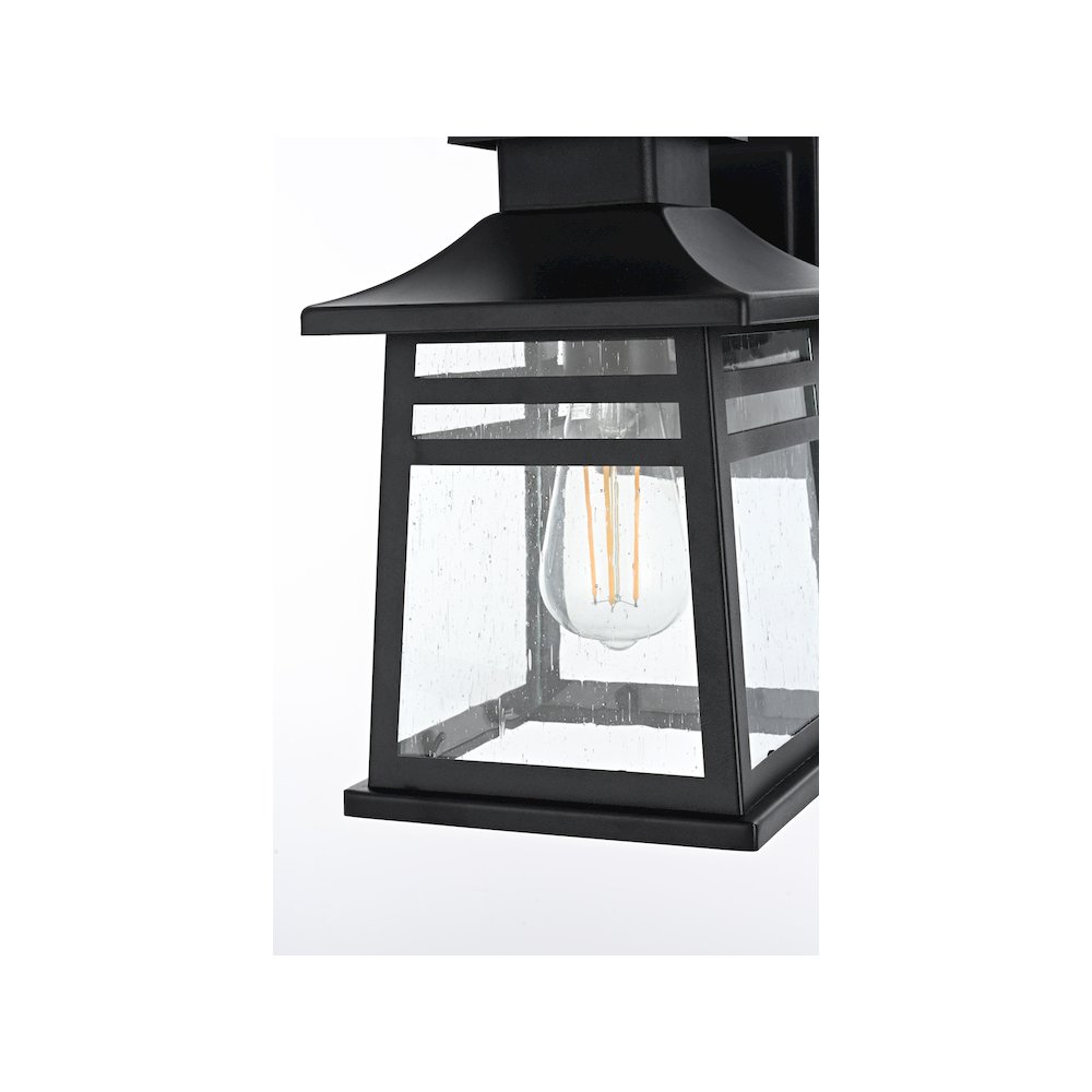 Bambrey 7 inch Outdoor Pendant in Black. Picture 5