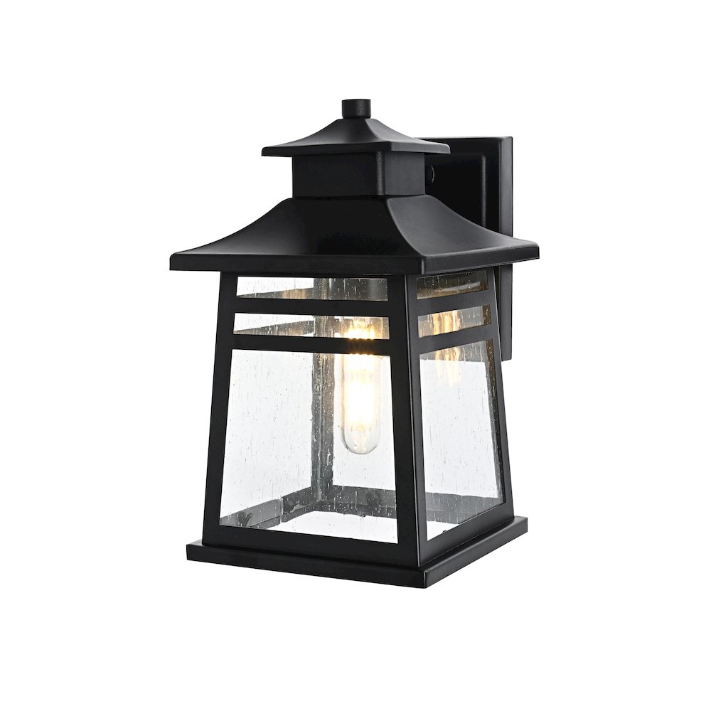 Bambrey 7 inch Outdoor Pendant in Black. Picture 7