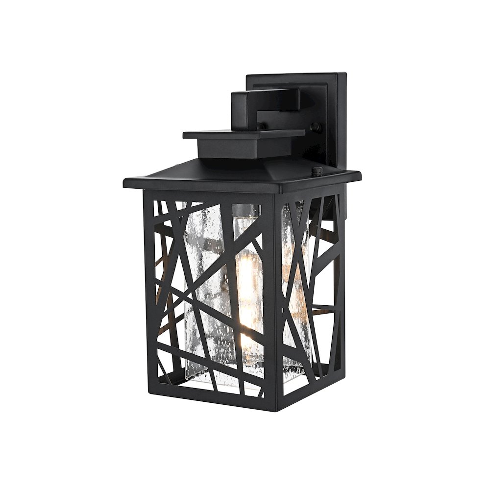 Clifford 7 inch Outdoor Pendant in Black. Picture 7