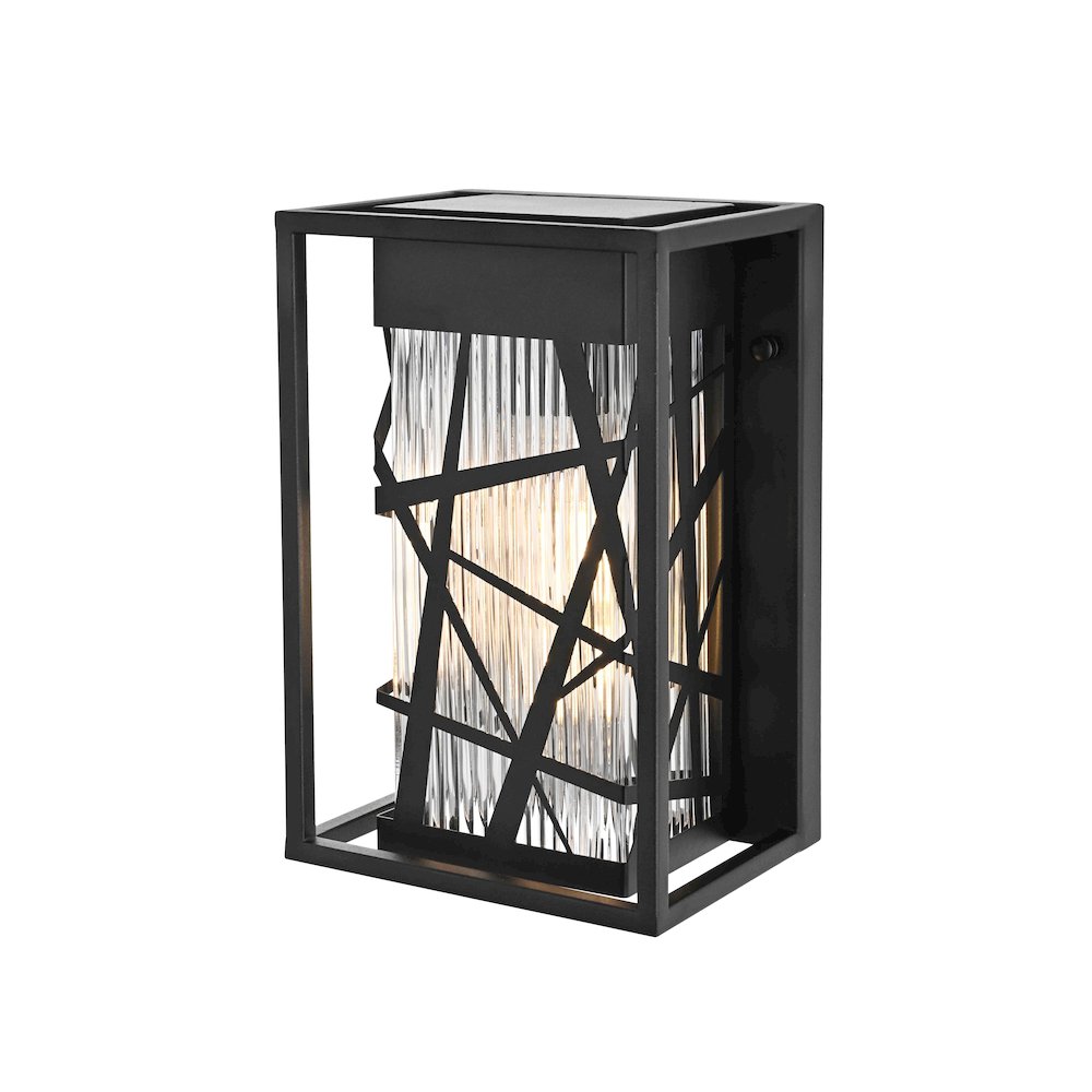 Eyre 7 inch Outdoor Pendant in Black. Picture 7