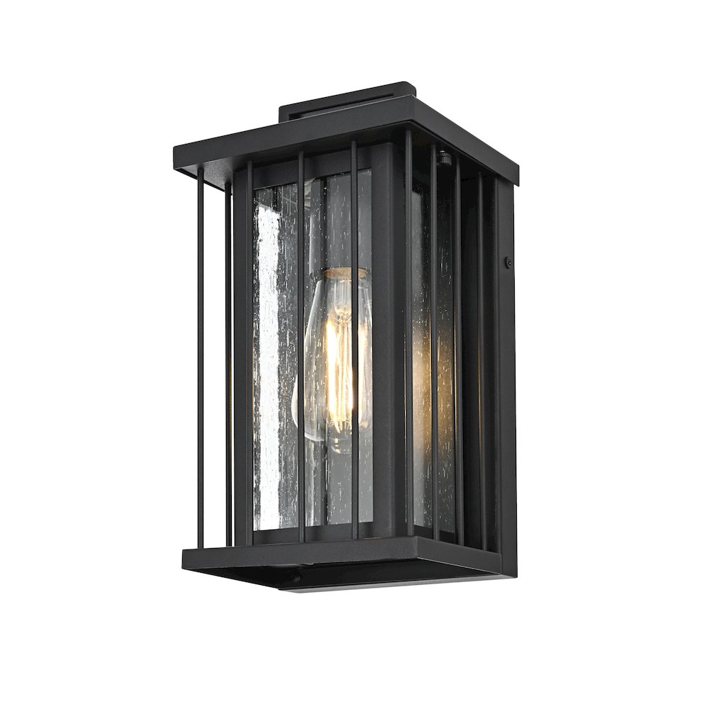 Sedgley 7 inch Outdoor Pendant in Black. Picture 3