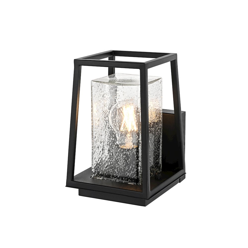 Lehigh 7 inch Outdoor Pendant in Black. Picture 7