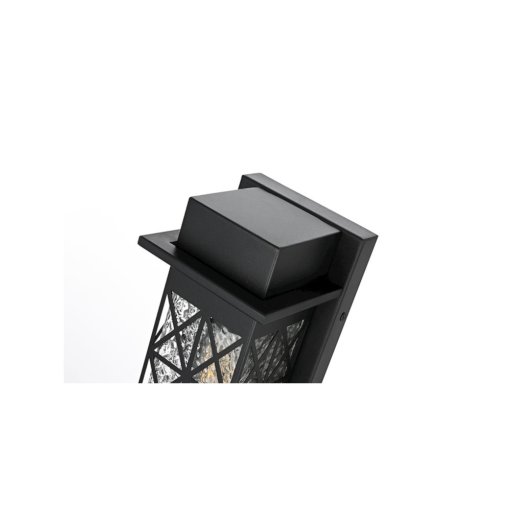 Wildey 7 inch Outdoor Pendant in Black. Picture 4