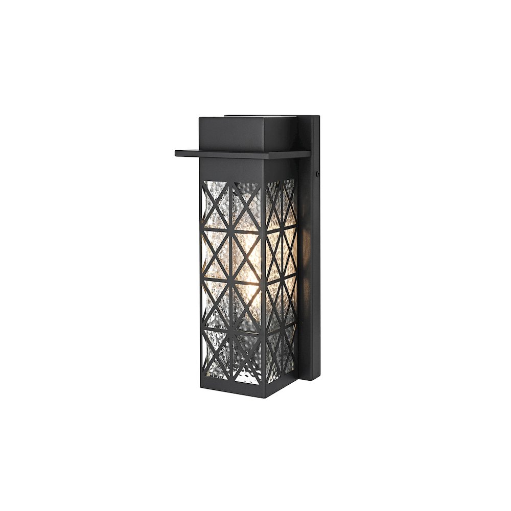 Wildey 7 inch Outdoor Pendant in Black. Picture 7