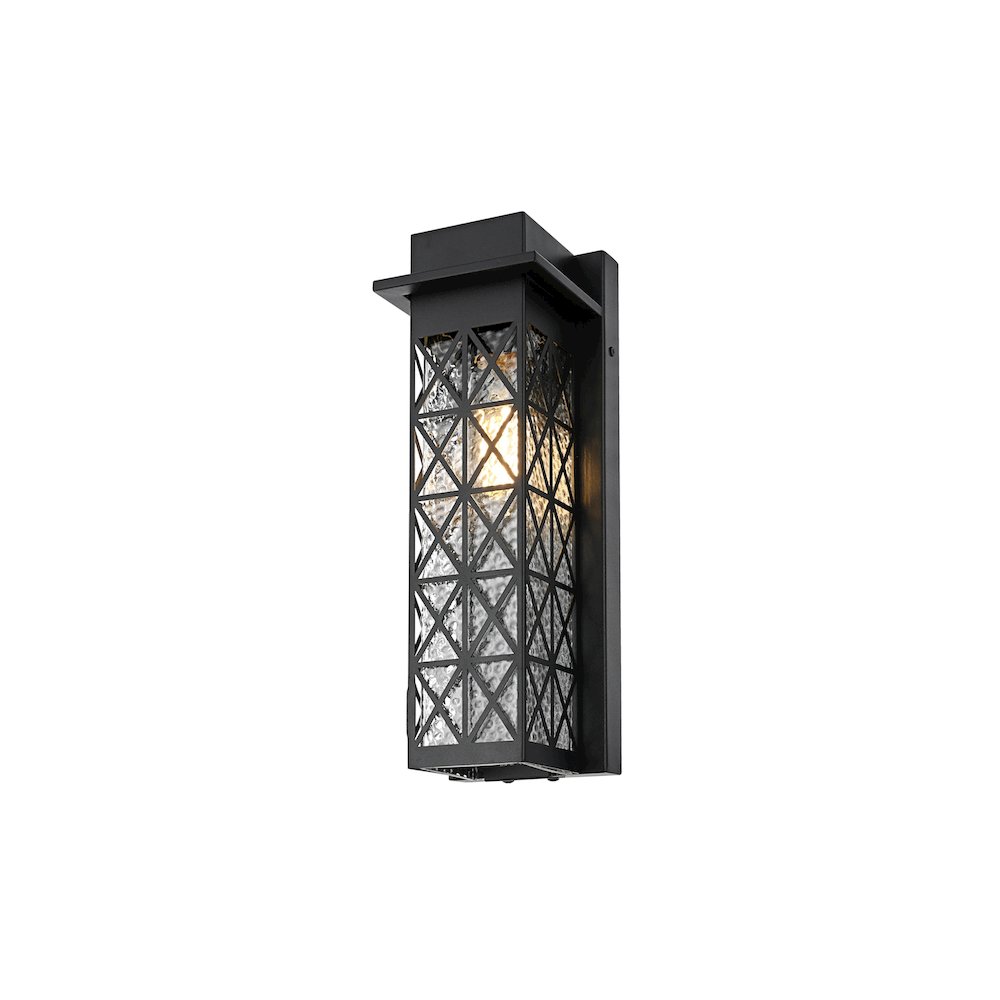 Wildey 7 inch Outdoor Pendant in Black. Picture 3