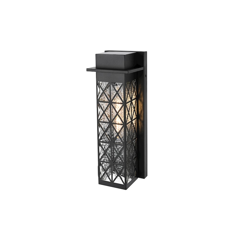 Wildey 7 inch Outdoor Pendant in Black. Picture 7