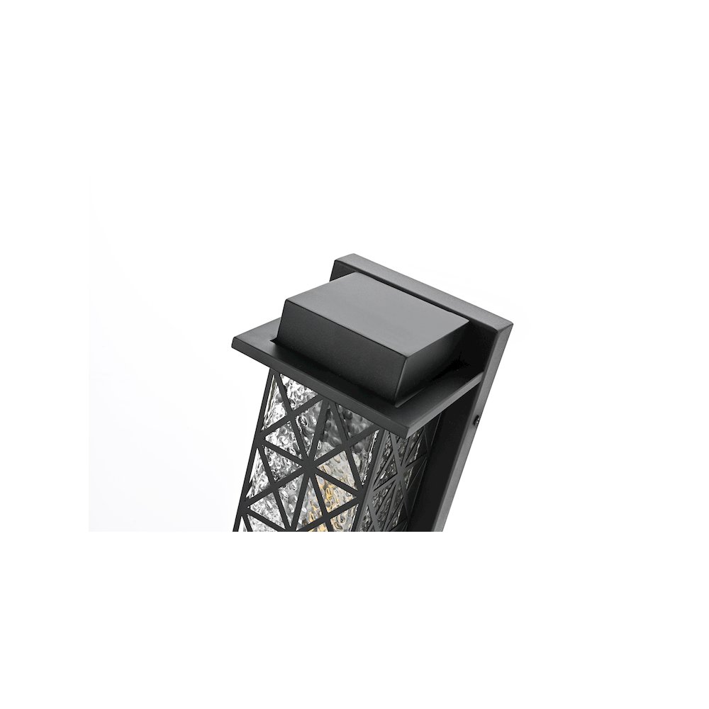 Wildey 7 inch Outdoor Pendant in Black. Picture 4