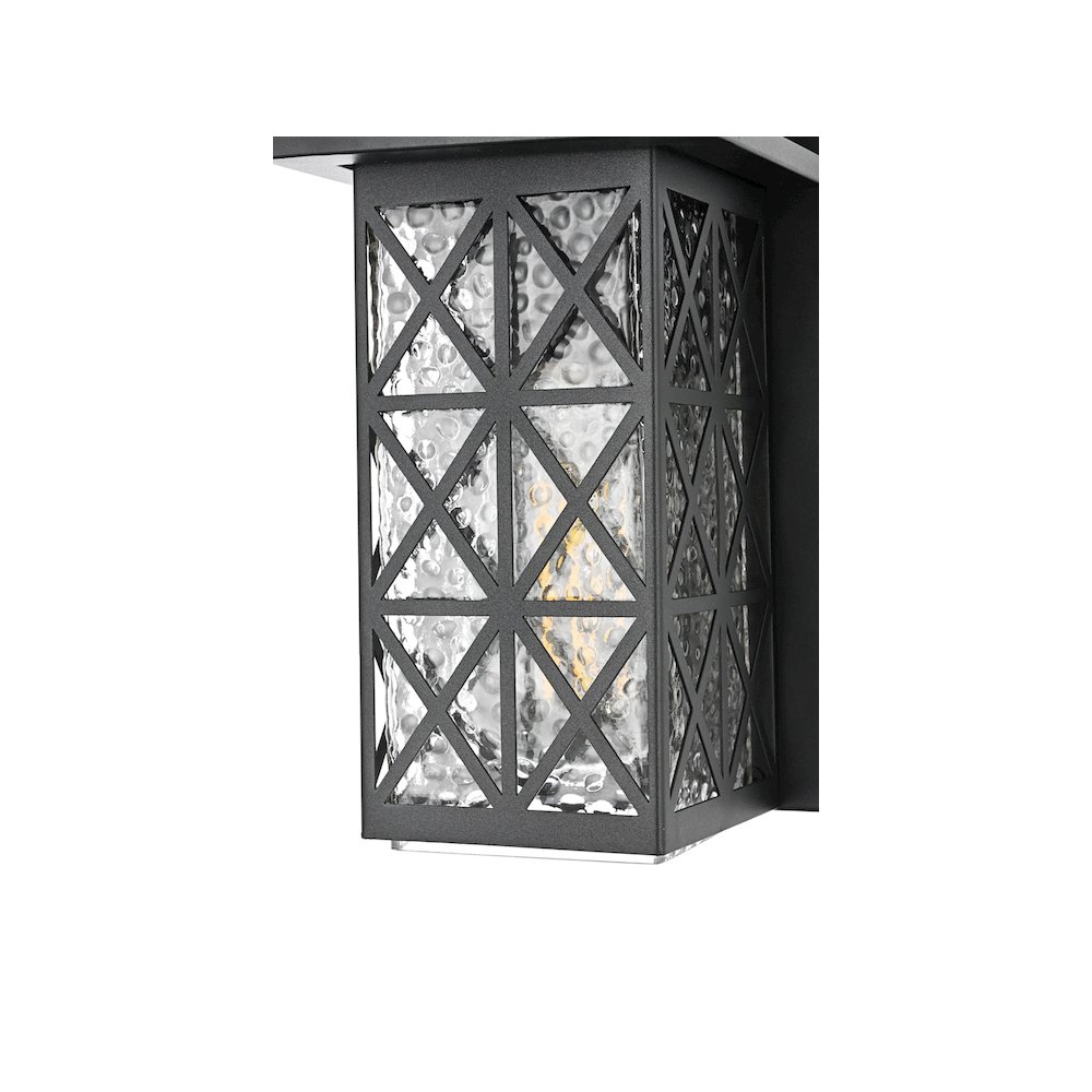 Wildey 7 inch Outdoor Pendant in Black. Picture 5