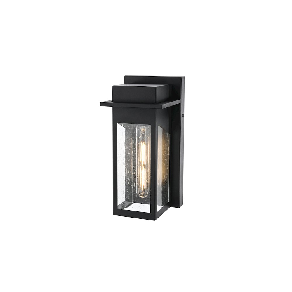 Dunton 7 inch Outdoor Pendant in Black. Picture 7