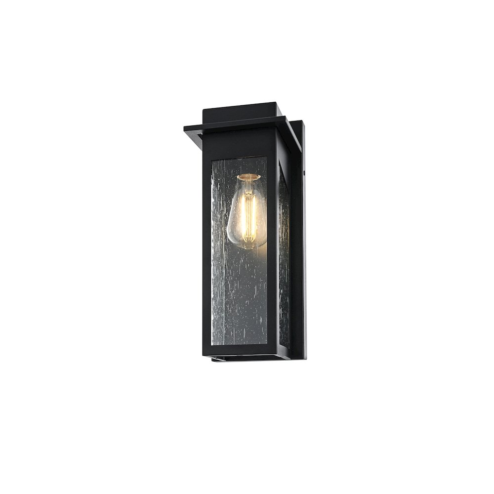 Dunton 7 inch Outdoor Pendant in Black. Picture 3