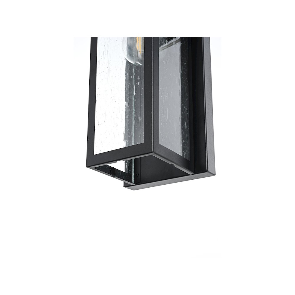 Dunton 7 inch Outdoor Pendant in Black. Picture 5