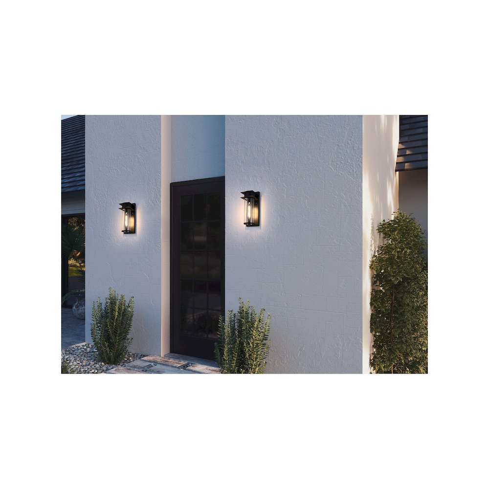 Westmont 7 inch Outdoor Pendant in Black. Picture 2