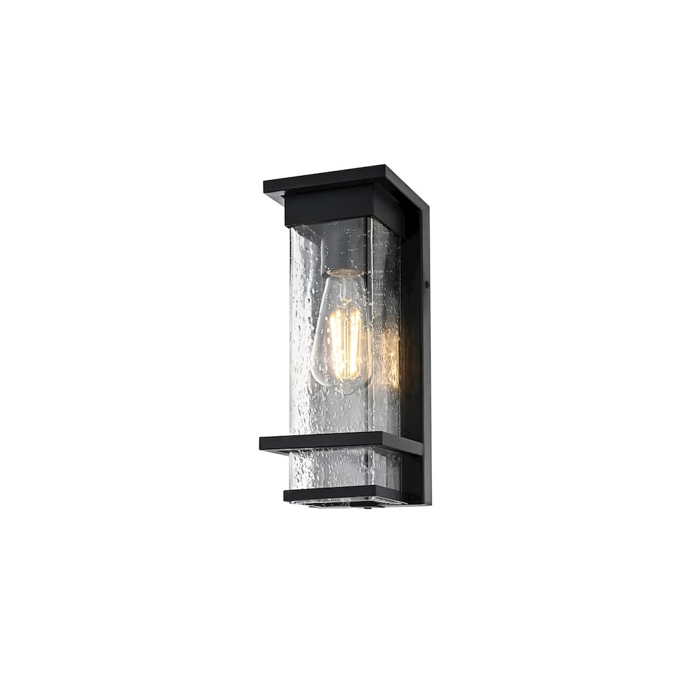 Harper 7 inch Outdoor Pendant in Black. Picture 3