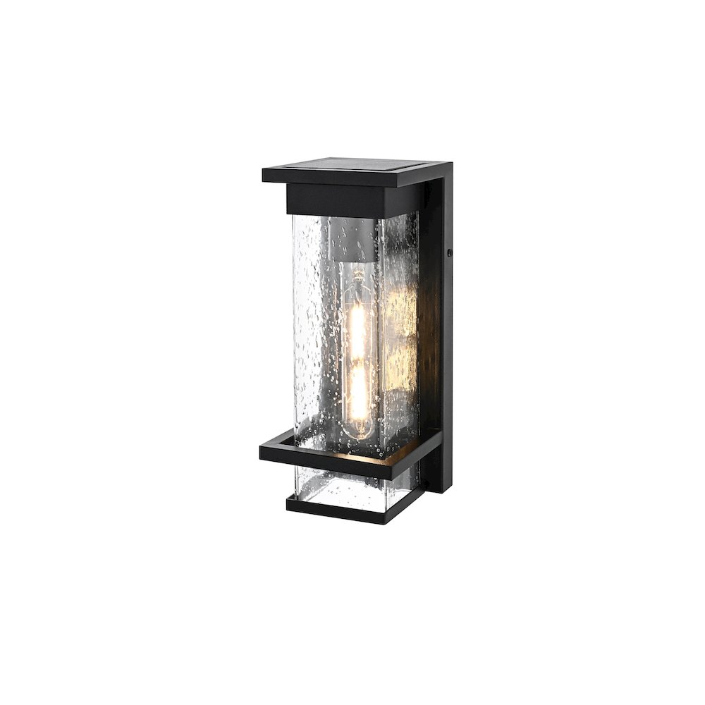 Harper 7 inch Outdoor Pendant in Black. Picture 7