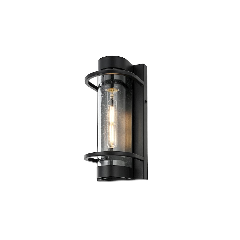 Parrish 7 inch Outdoor Pendant in Black. Picture 3