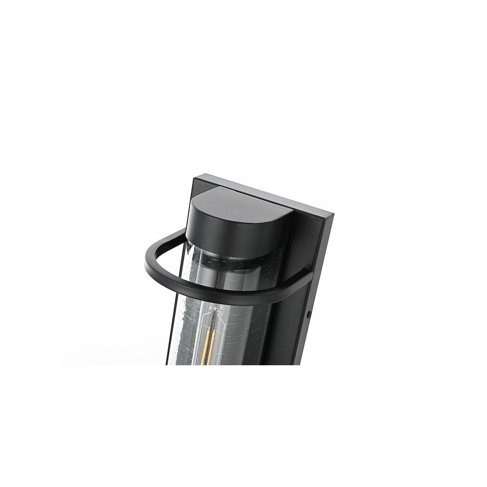 Parrish 7 inch Outdoor Pendant in Black. Picture 4