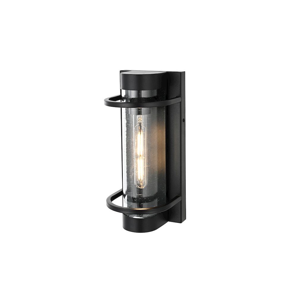 Parrish 7 inch Outdoor Pendant in Black. Picture 7
