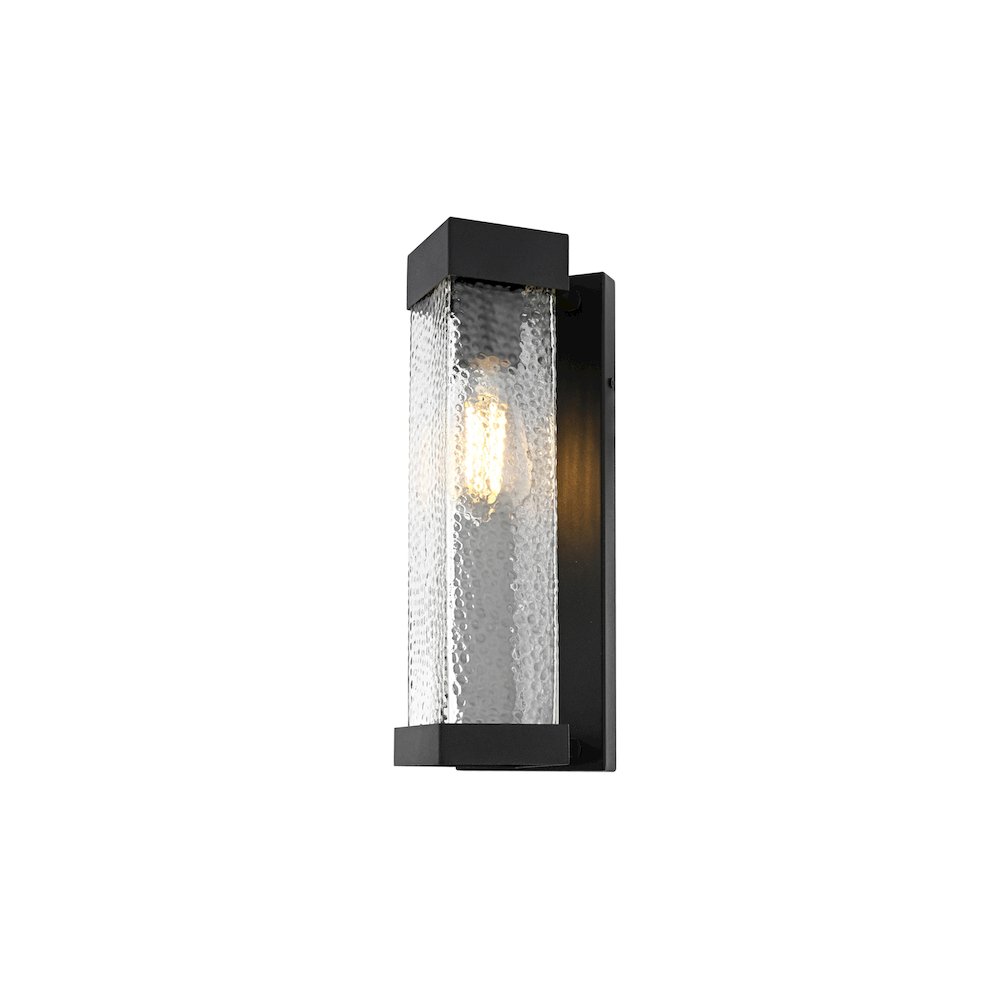 Swain 7 inch Outdoor Pendant in Black. Picture 3