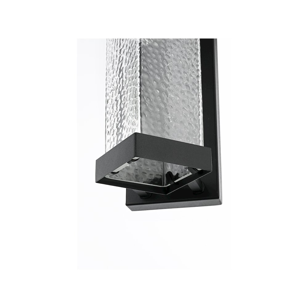 Swain 7 inch Outdoor Pendant in Black. Picture 6