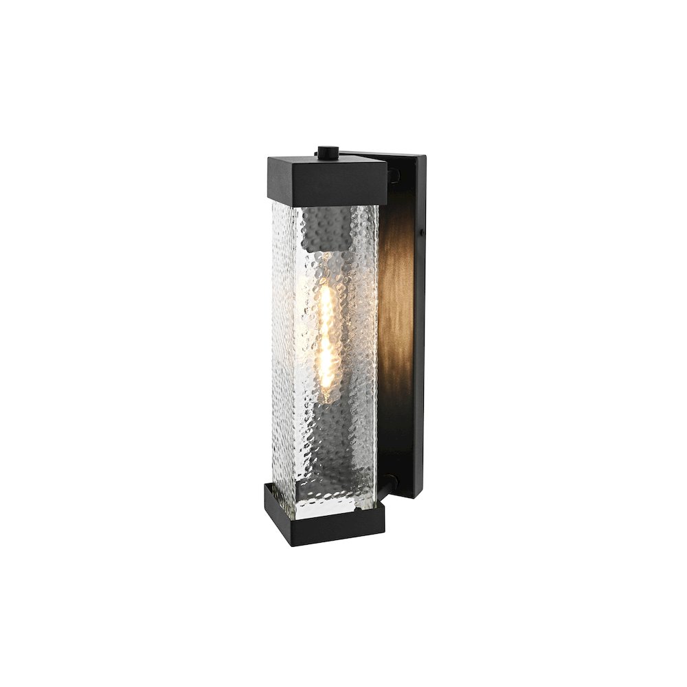 Swain 7 inch Outdoor Pendant in Black. Picture 7
