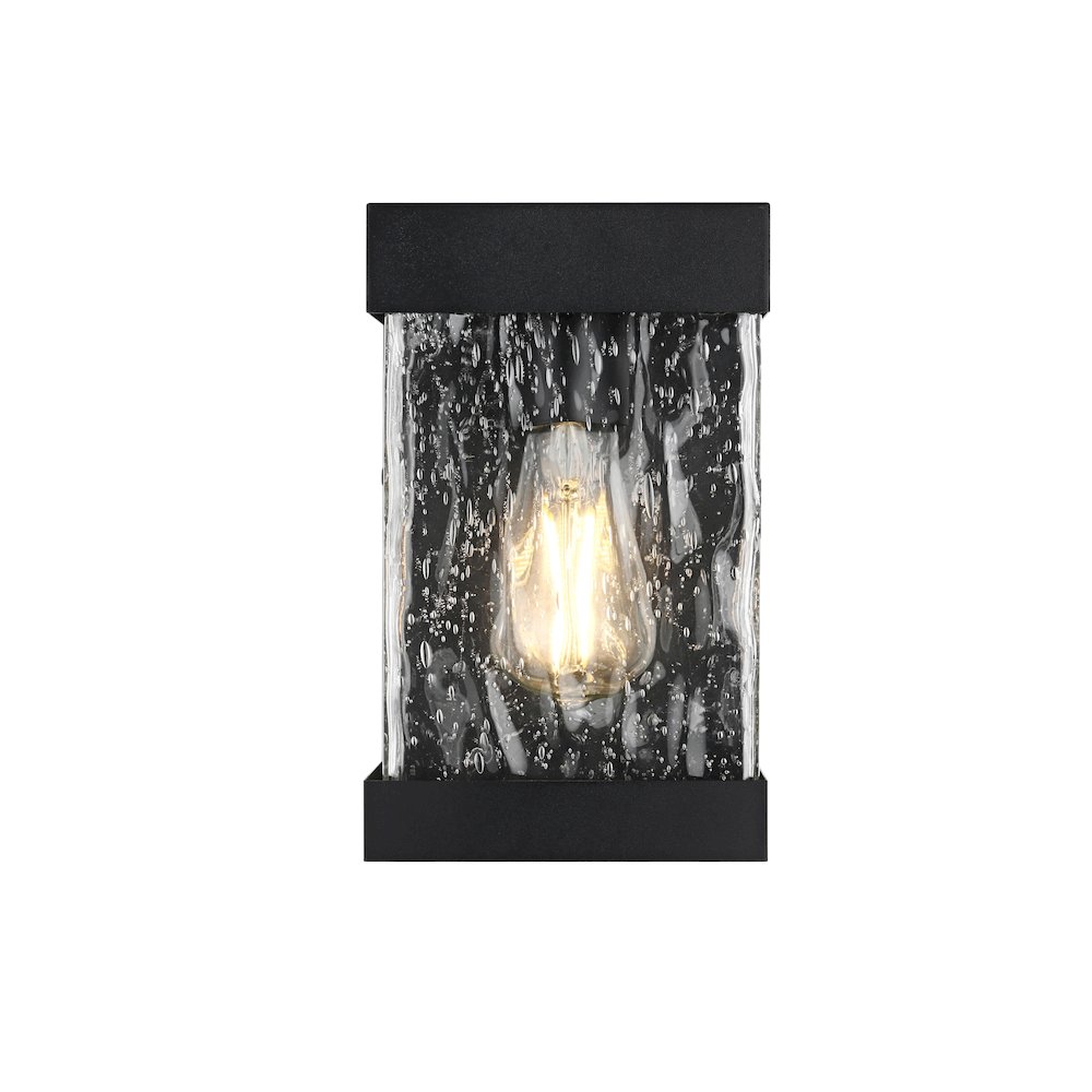 Thompson 7 inch Outdoor Pendant in Black. Picture 1
