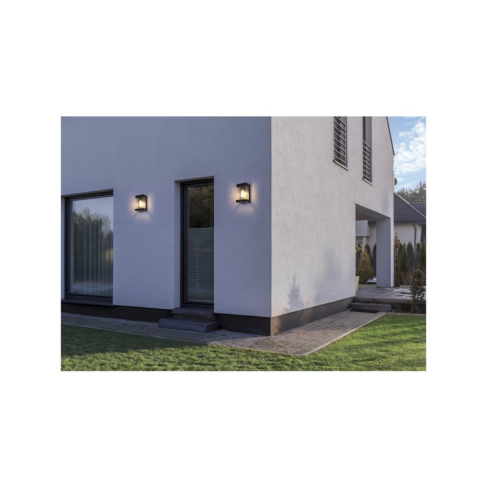 Thompson 7 inch Outdoor Pendant in Black. Picture 2