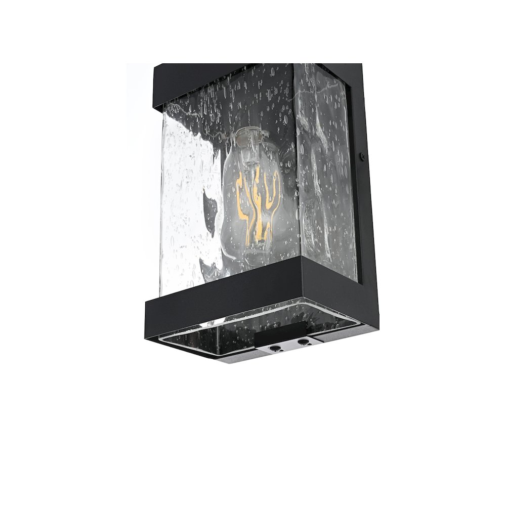Thompson 7 inch Outdoor Pendant in Black. Picture 6