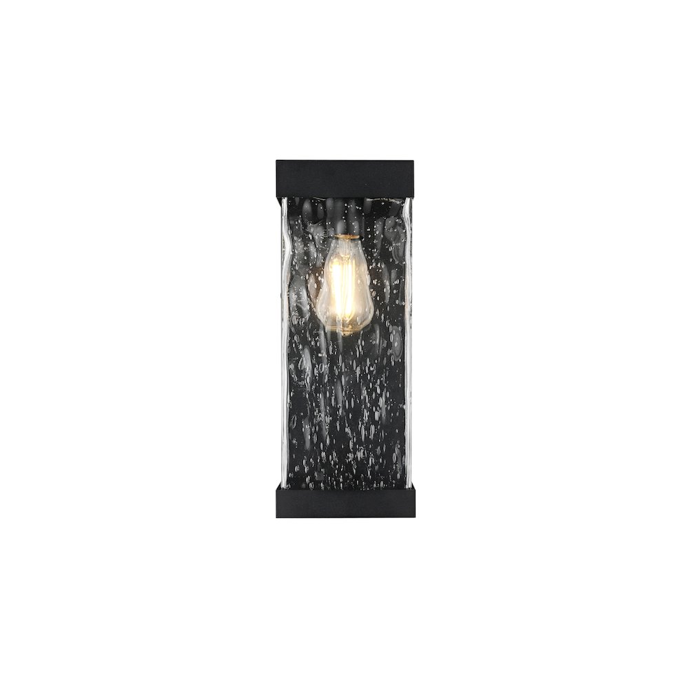Thompson 7 inch Outdoor Pendant in Black. Picture 1