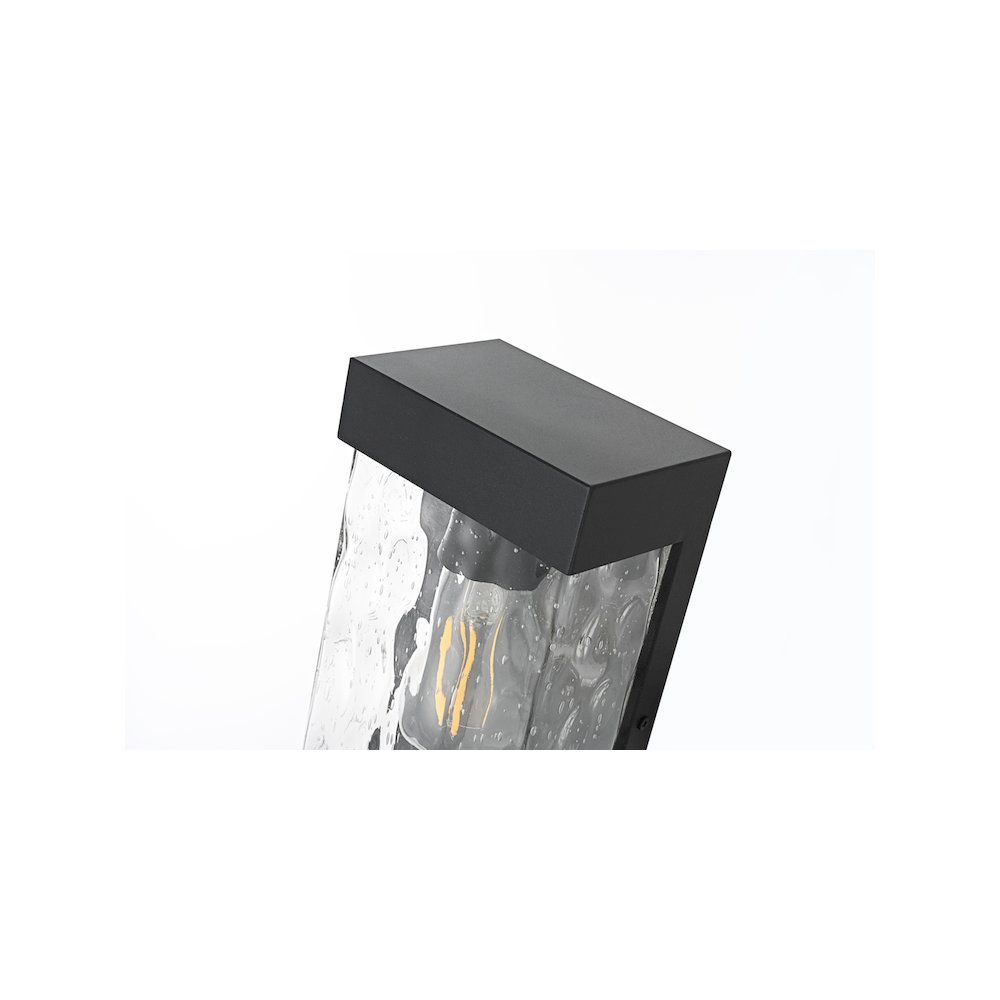 Thompson 7 inch Outdoor Pendant in Black. Picture 4