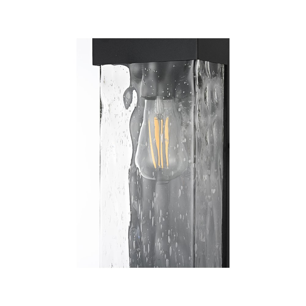 Thompson 7 inch Outdoor Pendant in Black. Picture 5