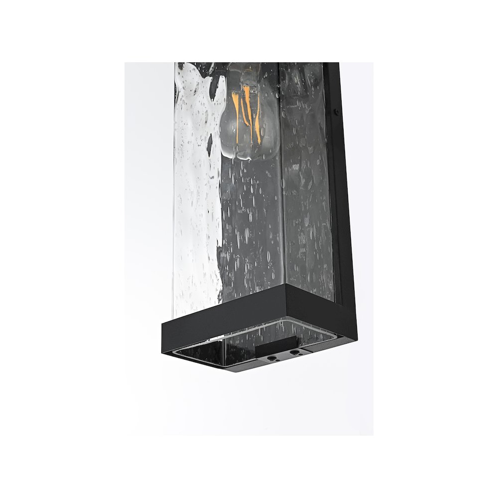 Thompson 7 inch Outdoor Pendant in Black. Picture 6