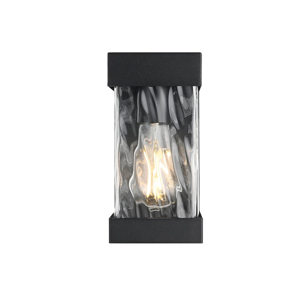Thompson 7 inch Outdoor Pendant in Black. Picture 1