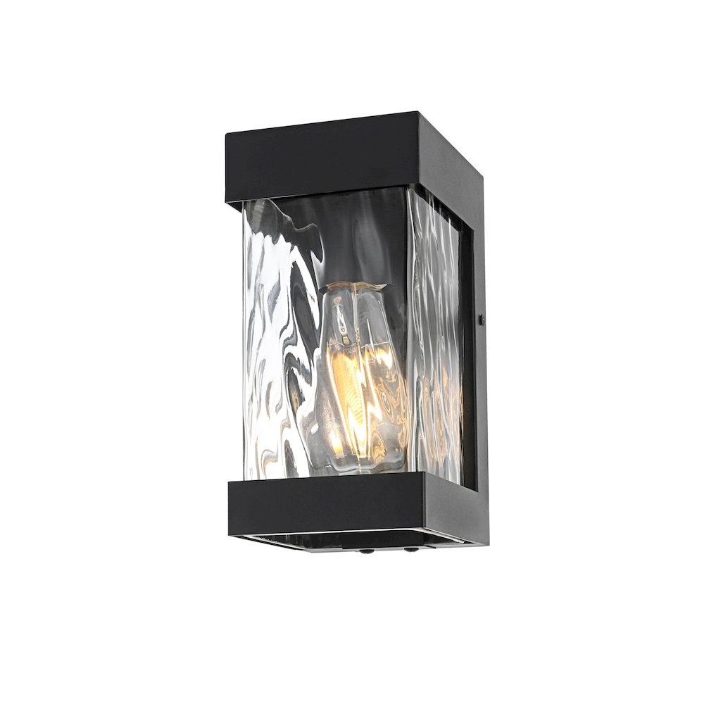 Thompson 7 inch Outdoor Pendant in Black. Picture 3