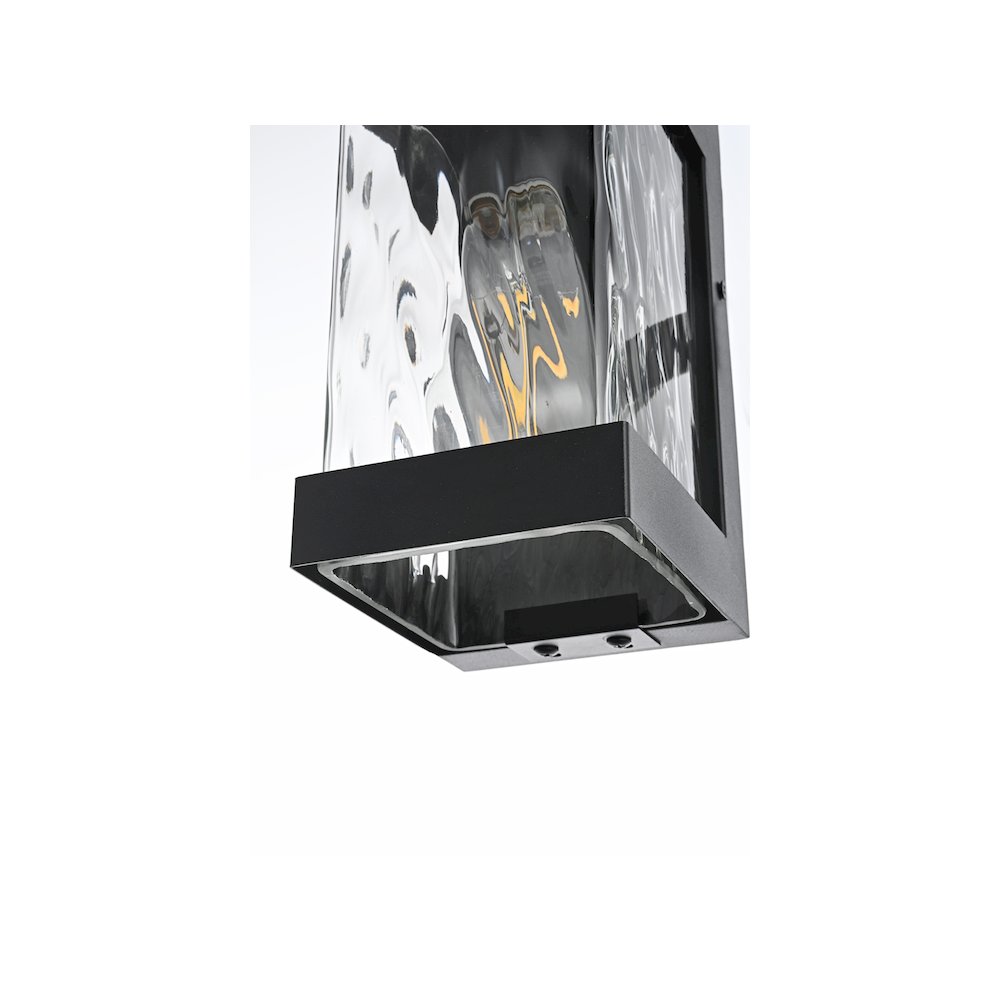 Thompson 7 inch Outdoor Pendant in Black. Picture 6