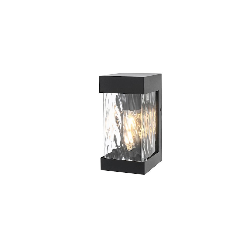Thompson 7 inch Outdoor Pendant in Black. Picture 7