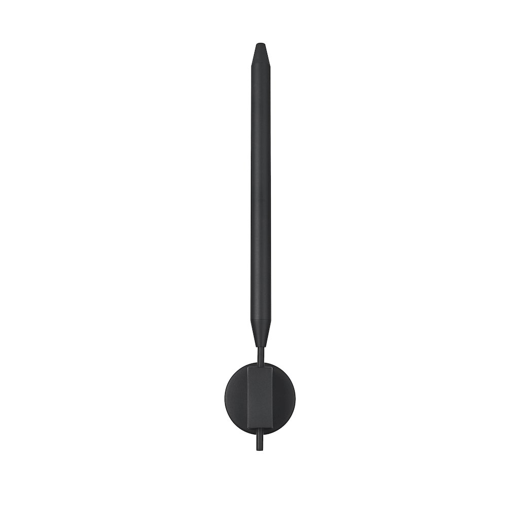 Odin 5 Inch Outdoor Wall Sconce In Black. Picture 1