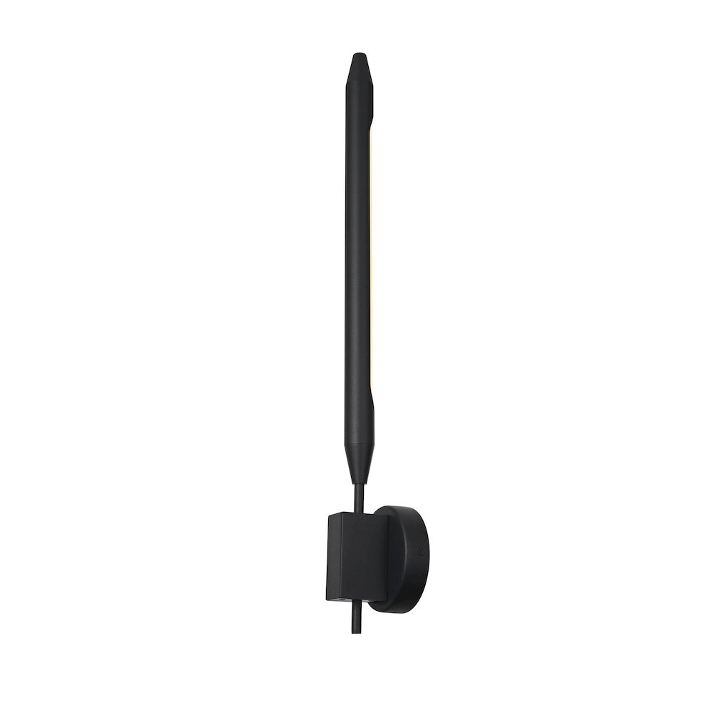 Odin 5 Inch Outdoor Wall Sconce In Black. Picture 3