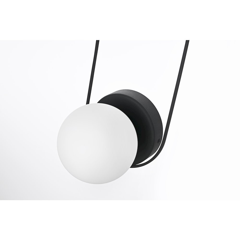 Silas 6 Inch Outdoor Wall Sconce In Black. Picture 4