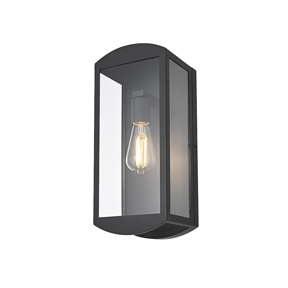 Miles 7 Inch Outdoor Wall Sconce In Black. Picture 3