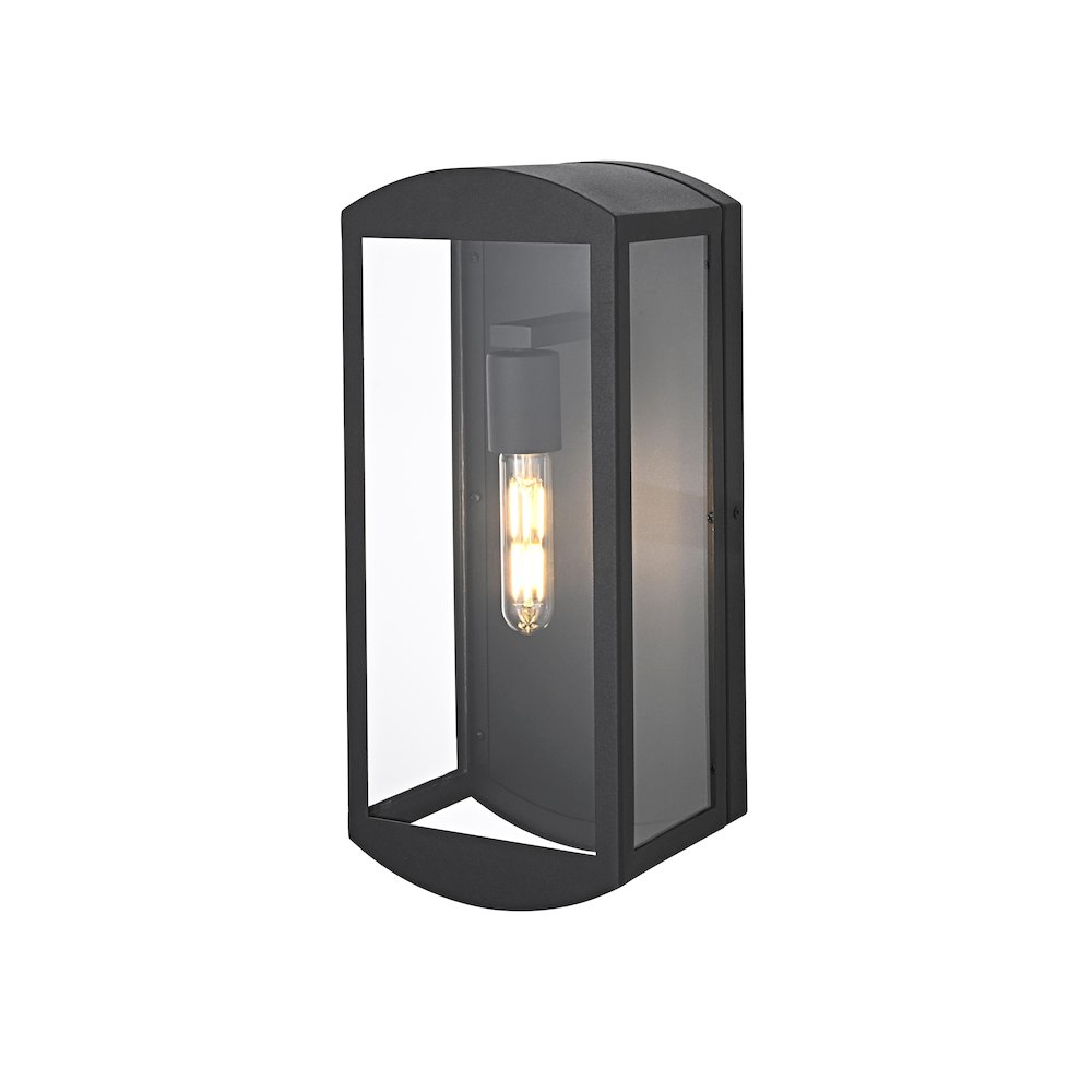 Miles 7 Inch Outdoor Wall Sconce In Black. Picture 7