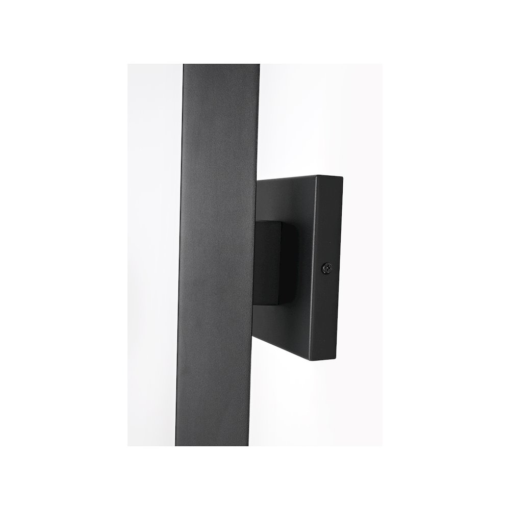 Troy 4.5 x 24 inch Outdoor Wall Sconce in Black. Picture 6