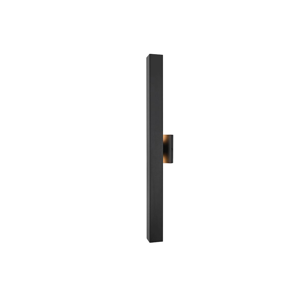 Troy 4.5 x 30 inch Outdoor Wall Sconce in Black. Picture 7