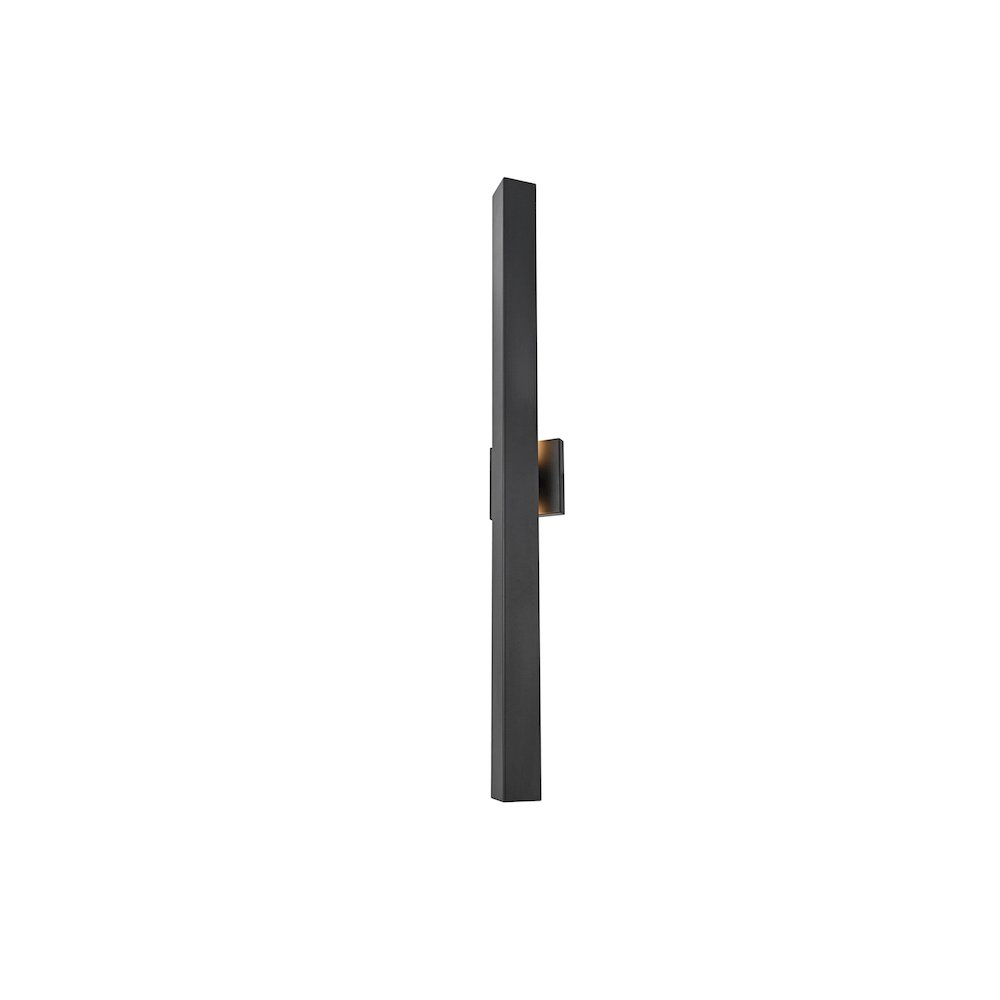 Troy 4.5 x 38 inch Outdoor Wall Sconce in Black. Picture 3