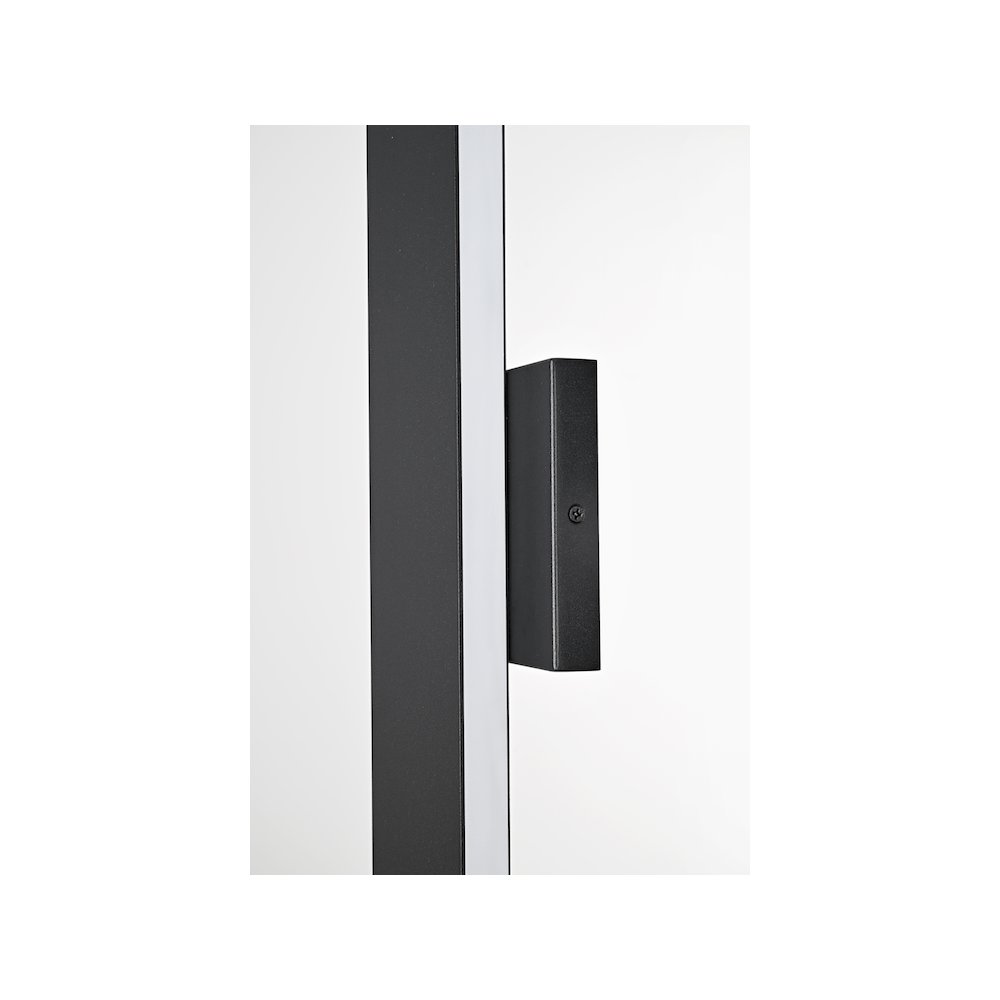 Waylen 4.5 x 48 inch Outdoor Wall Sconce in Black. Picture 4