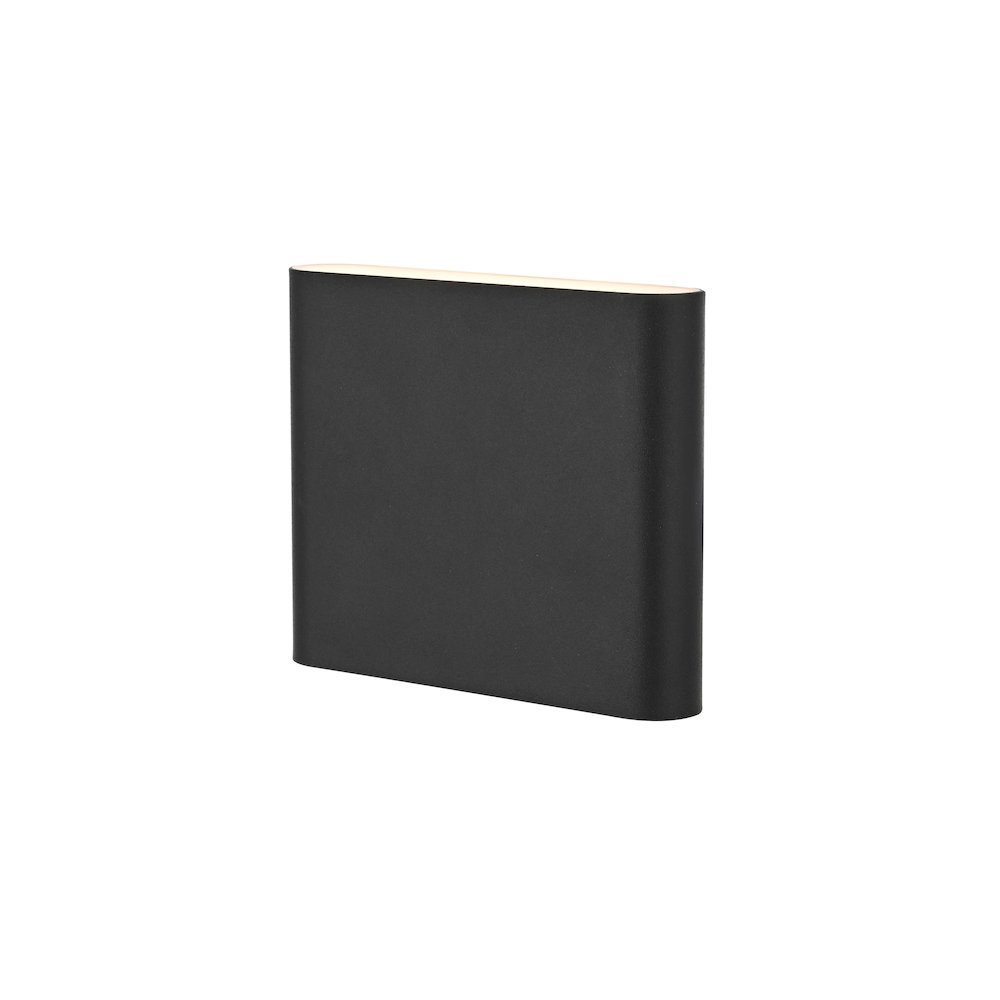 Clyde 9 inch Outdoor Wall Sconce in Black. Picture 7