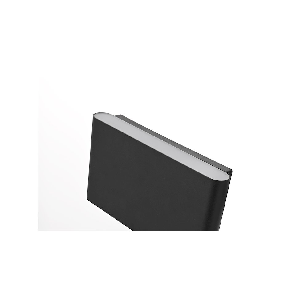 Corbin 6 inch Outdoor Wall Sconce in Black. Picture 4