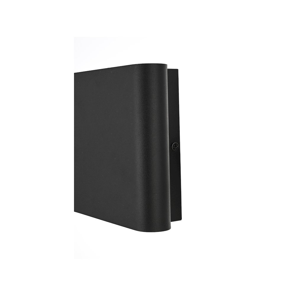Corbin 6 inch Outdoor Wall Sconce in Black. Picture 5